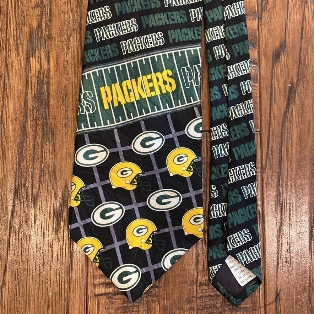 Men’s NFL Greenbay Packers Silk Tie